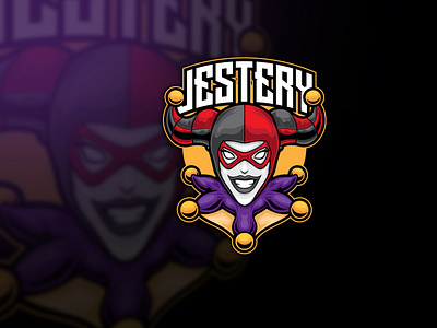 Female Jester Esport Logo