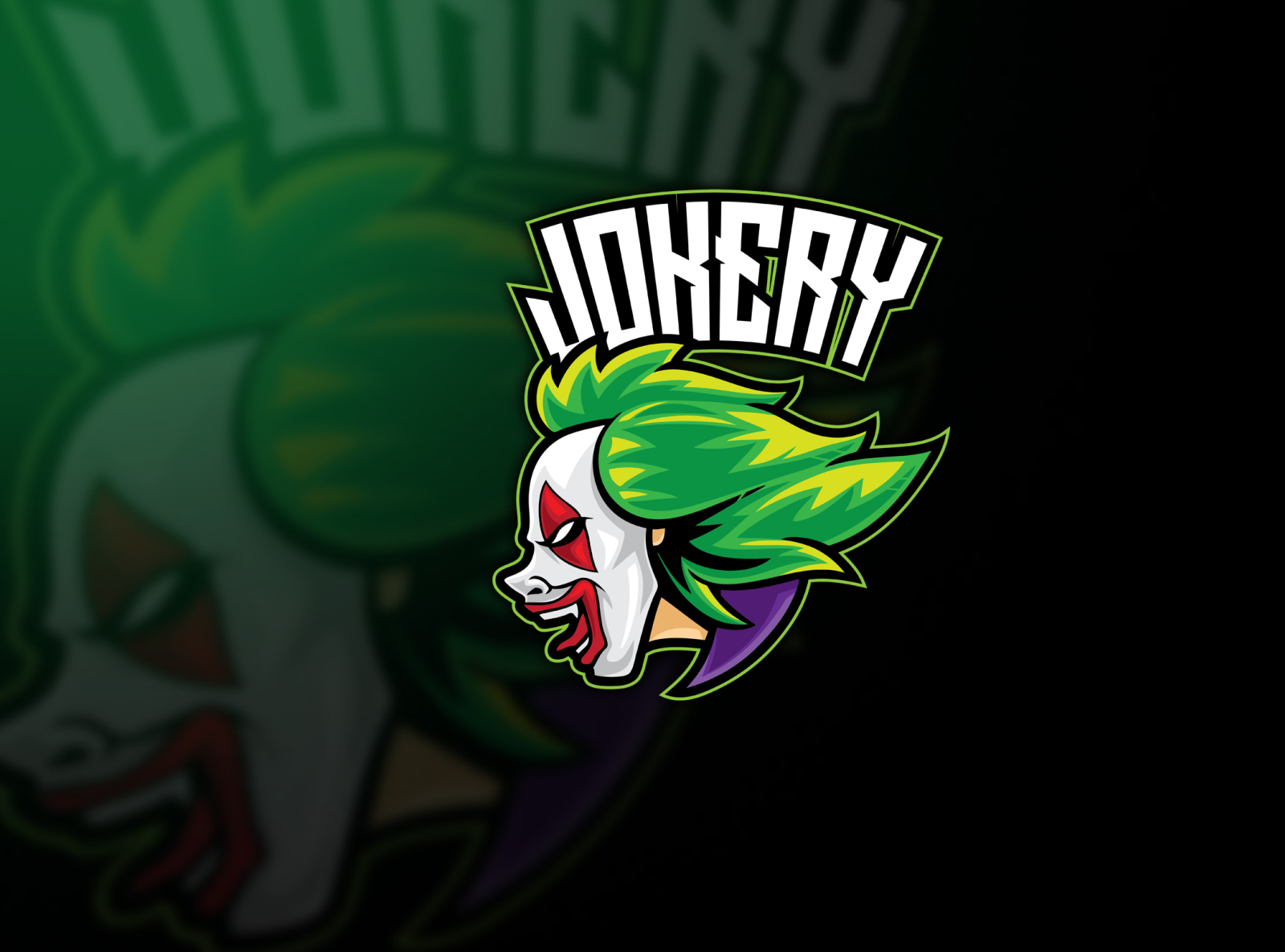 Joker Clown Esport Logo by ianmikraz on Dribbble