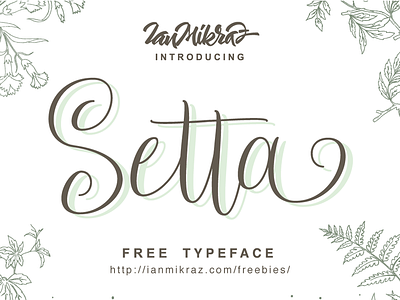 Setta Script Free Typeface