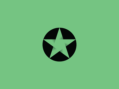 Patriot - Logo Concept green icon logo logomark simple star