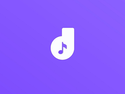 Dream Music Official LOGO Flat app logo design dream music dreamae logo simple logo