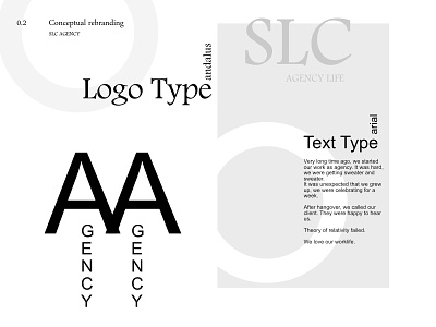 CONCEPTUAL REBRANDING 2 affinity branding design graphic design logo typography ui ui design web design