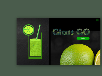 Glass GO design graphic design ui ui design web web design website design