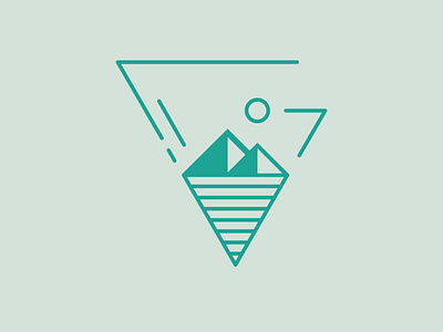 Nature Logo - Deconstructed Triangle