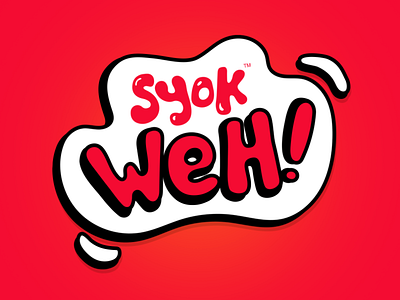 SYOK Weh! branding design drawing drawings illustration illustrations logo vector