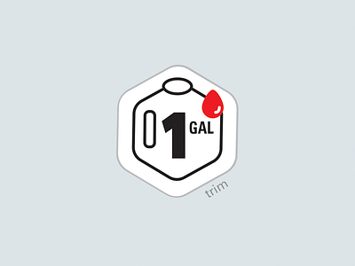 Gallon Club badge