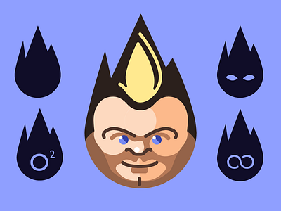 TFK's Trevor McNevan face illustration vector