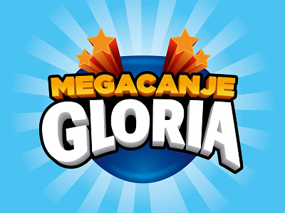 Megacanje Gloria branding food illustraion logotipo logotype promotional promotional design