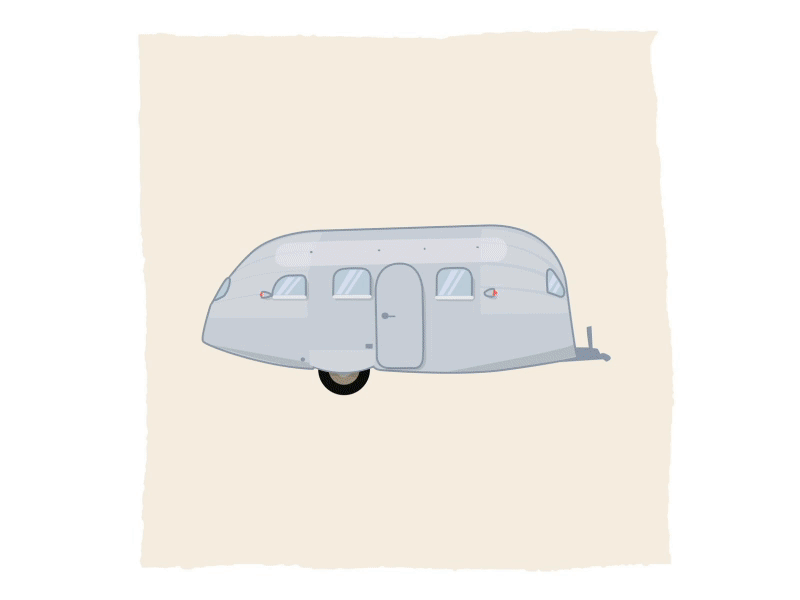 Caravans caravans design illustration trailers