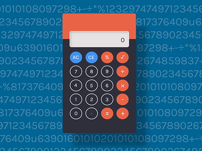 Calculator challenge calculator daily ui dailyui 004