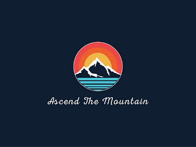 Ascend minimal minimalista logo design