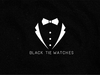 Black tie minimal logo designs