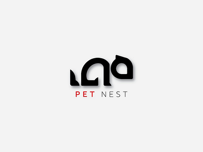 Pet nest logo design