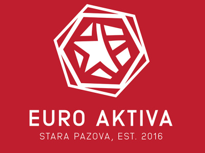 euro aktiva logotipe branding branding design logo