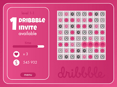 1 dribbble  invite available 1