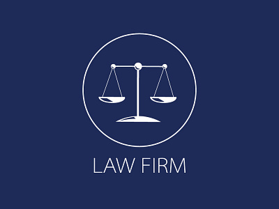 logo law firm design logo