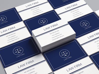 business card law firm business card design