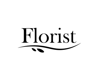 logo florist design logo vector