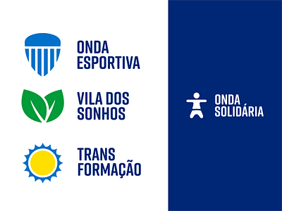 Onda Solidária brand brand identity logo logo design rebrand rebranding sublogo