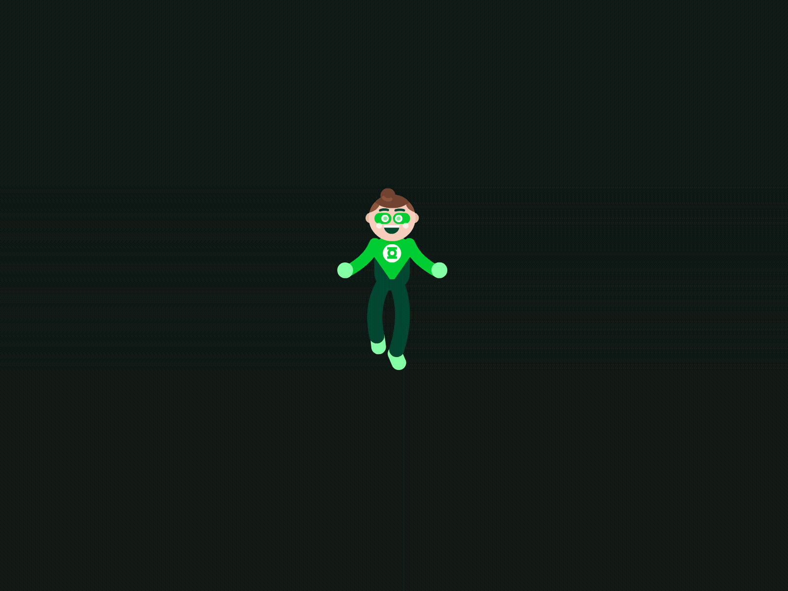 Heroes Indoors - Green Lantern #StayHome aftereffects animation character animation characterdesign covid19 digital illustration loop animation stayhome staysafe superhero