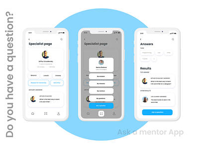 Ask a mentor App