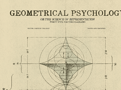 Geometrical psychology diagrams