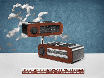 First broadcast streaming textured the shop twitch vintage radio