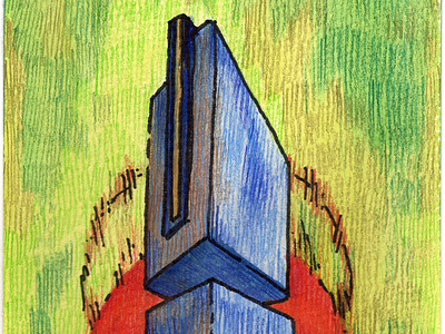 Volumes X colored pencil watercolor watercolor art