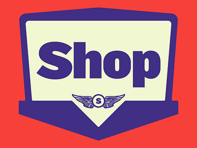 The Shop badge, c1