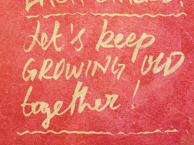 By show of hands, how many of us have made a Valentine's thingy? brush pen calligraphy hand drawn type type