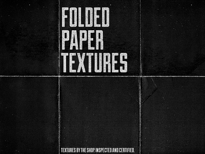 Folded paper textures I and II