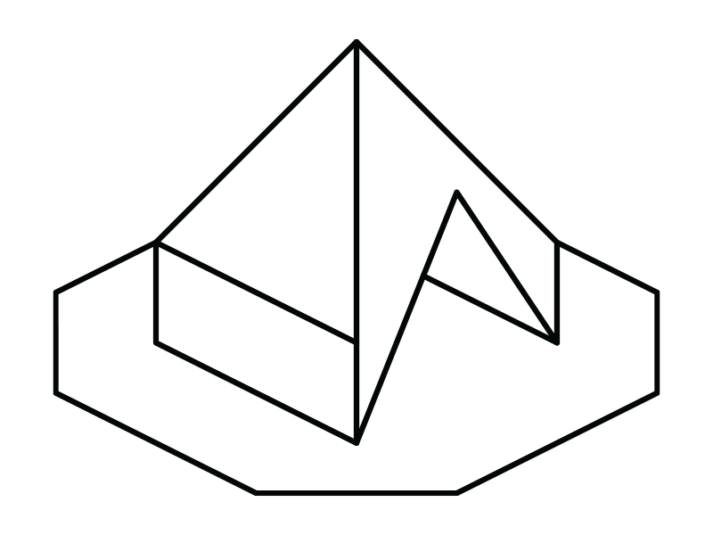 Trixel tent - c1r1a - Vectors branding geometrical grid minimal thick lines triangle trixel trixel tent vectors visual identity