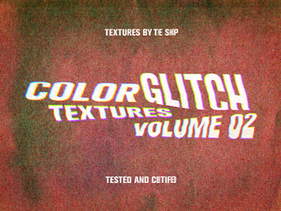 Time to glitch things up artifact colorful design assets fiber fibrous glitch grain grit noise over the top sbh texture pack the shop