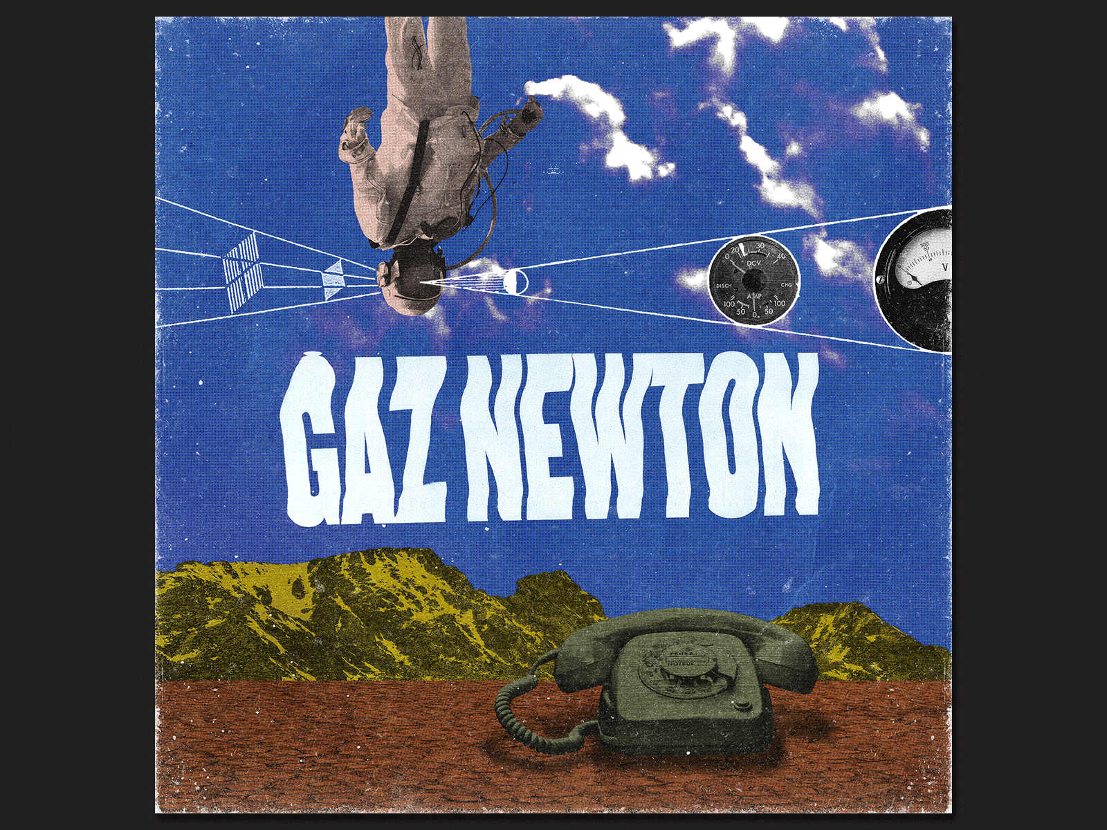 Gaz Newton - Loveheroin [EP] (scrapped) album artwork distorted type gaz newton sbh scanner type surreal textured the shop typography weird