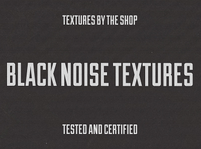Introducing the black noise textures high resolution
