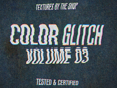 Color glitch textures volume 03