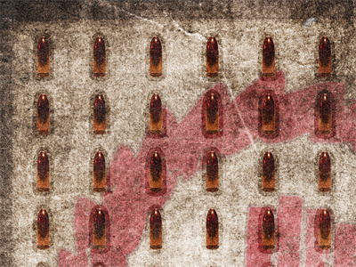 Project 52.20 - Wrapping up bullets grunge project 52 studio ace of spade textured the trust