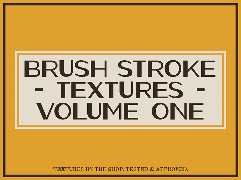 Brush stroke textures volume 01