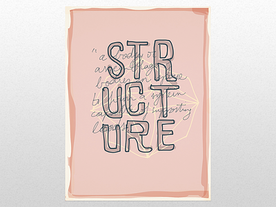 Structure - digital sketch