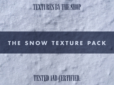 Introducing the snow texture pack! close up cold grain grit grunge ice snow soft speckles texture pack textures winter
