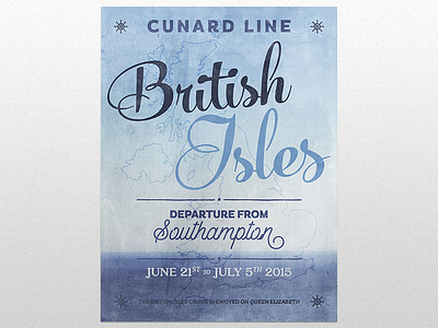 All aboard for the British Isles cruise!