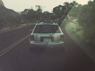 Your Own Road - Last tweaks film emulation film grain grain photo filter photo manipulation post-processing vintage film your own road
