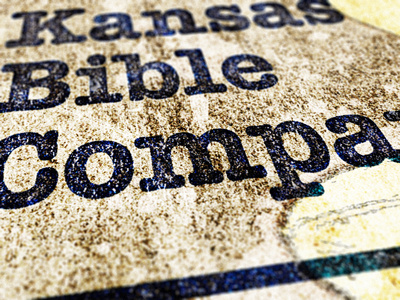 KBCo. thingy - Done! blue dateline bold grunge kansas bible company moon poster sunflower textured