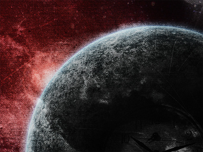 NWA - 2012.03 - Done cast clock grunge lense flare new world arts planet studio ace of spade textured