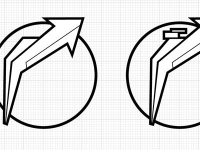 EU branding - Arrow change arrow branding earlyupgrade illustrator studio ace of spade vector