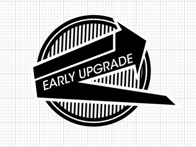 EU branding -Another option arrow branding earlyupgrade illustrator studio ace of spade vector