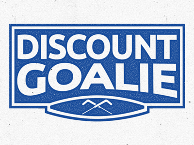 Discount Goalie - Final branding discount goalie grunge hockey sports studio ace of spade textured ubuntu regular