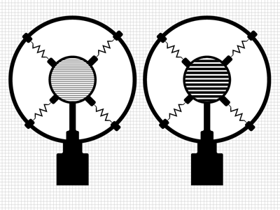 More vintage microphones. microphone minimal vector