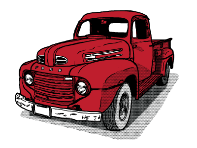 Big boys, big toys / Hell yeah trucks - Color by Simon Birky Hartmann ...