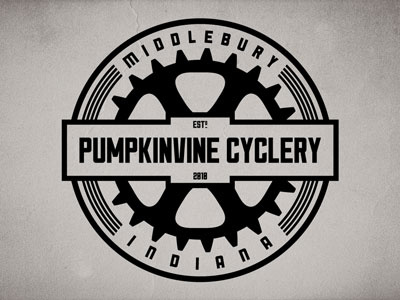 Pumpkinvine Cyclery - True circle badge badge bicycle bicycle shop gear pumpkinvine cyclery sullivan vintage